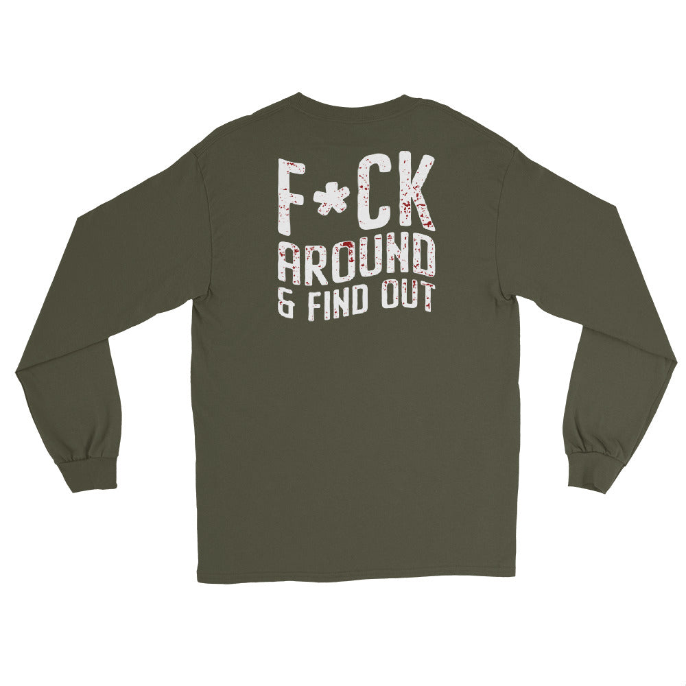 FAFO Men’s Long Sleeve Dark Shirt