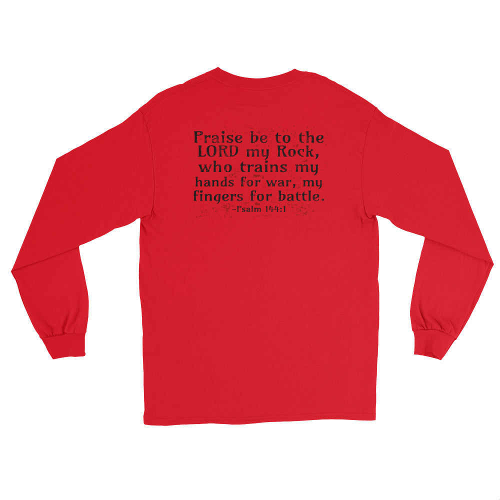 Psalm Verse Men’s Long Sleeve Light Shirt
