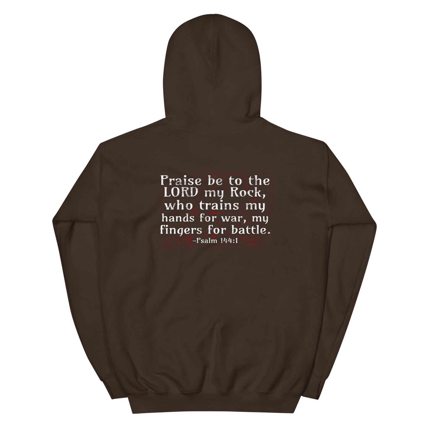 Psalm Verse Unisex Dark Hoodie