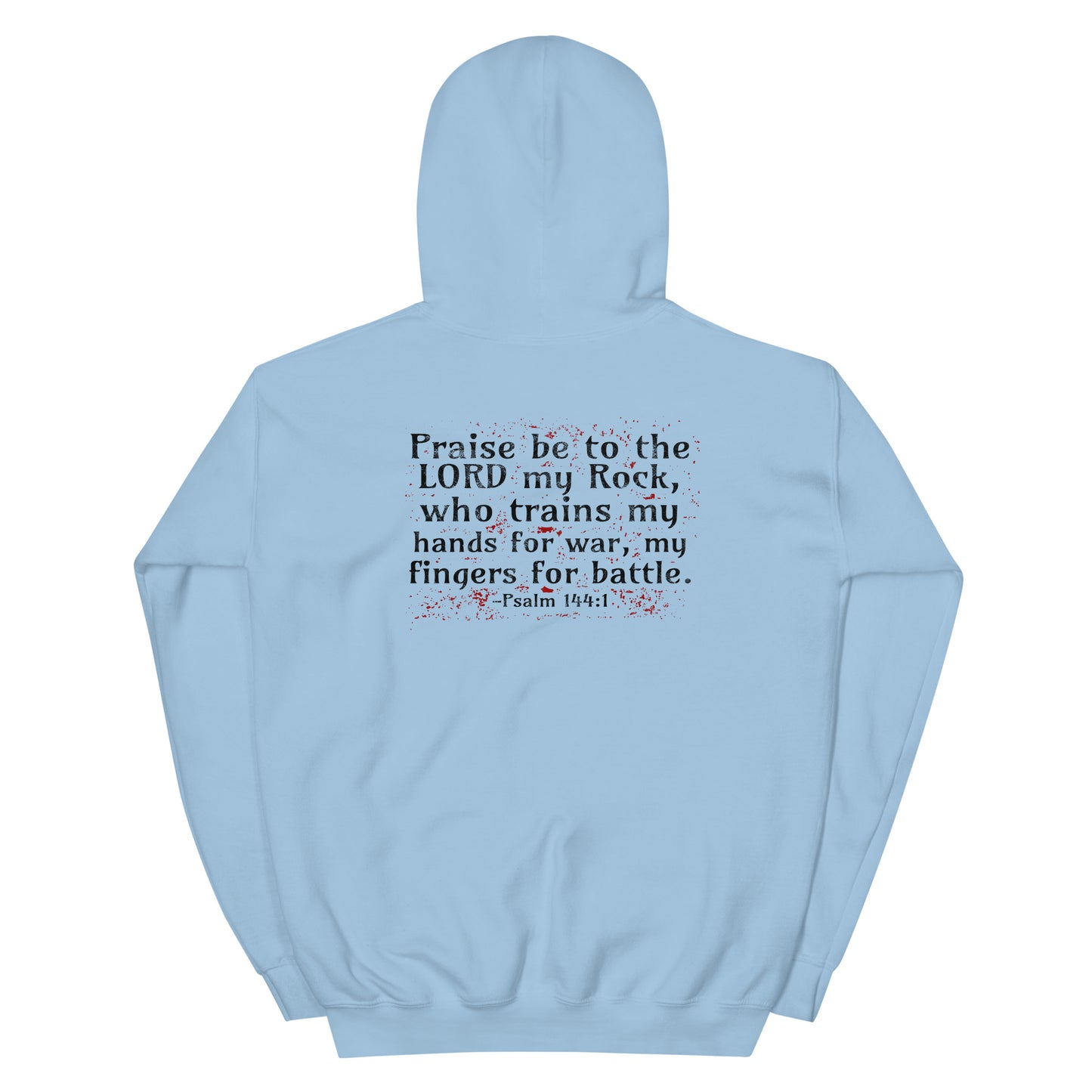 Psalm Verse Unisex Light Hoodie