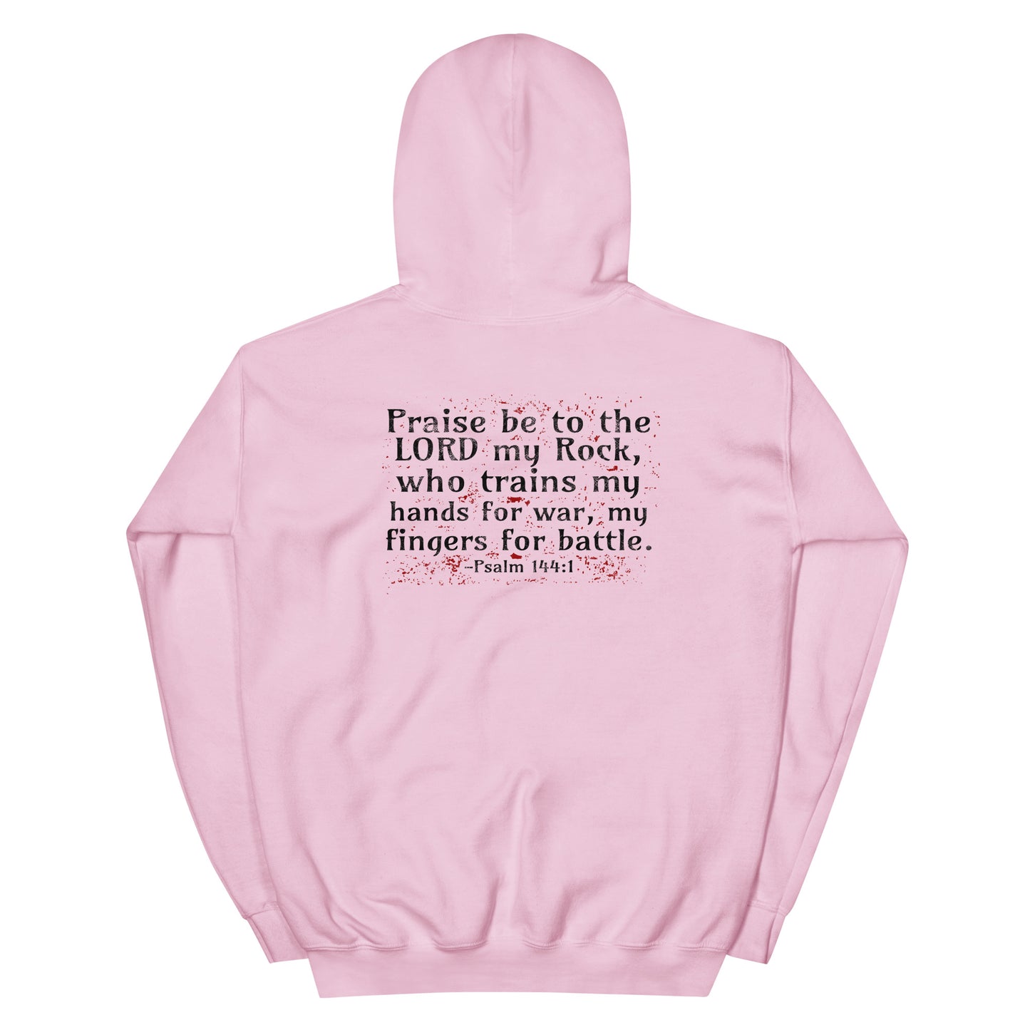 Psalm Verse Unisex Light Hoodie