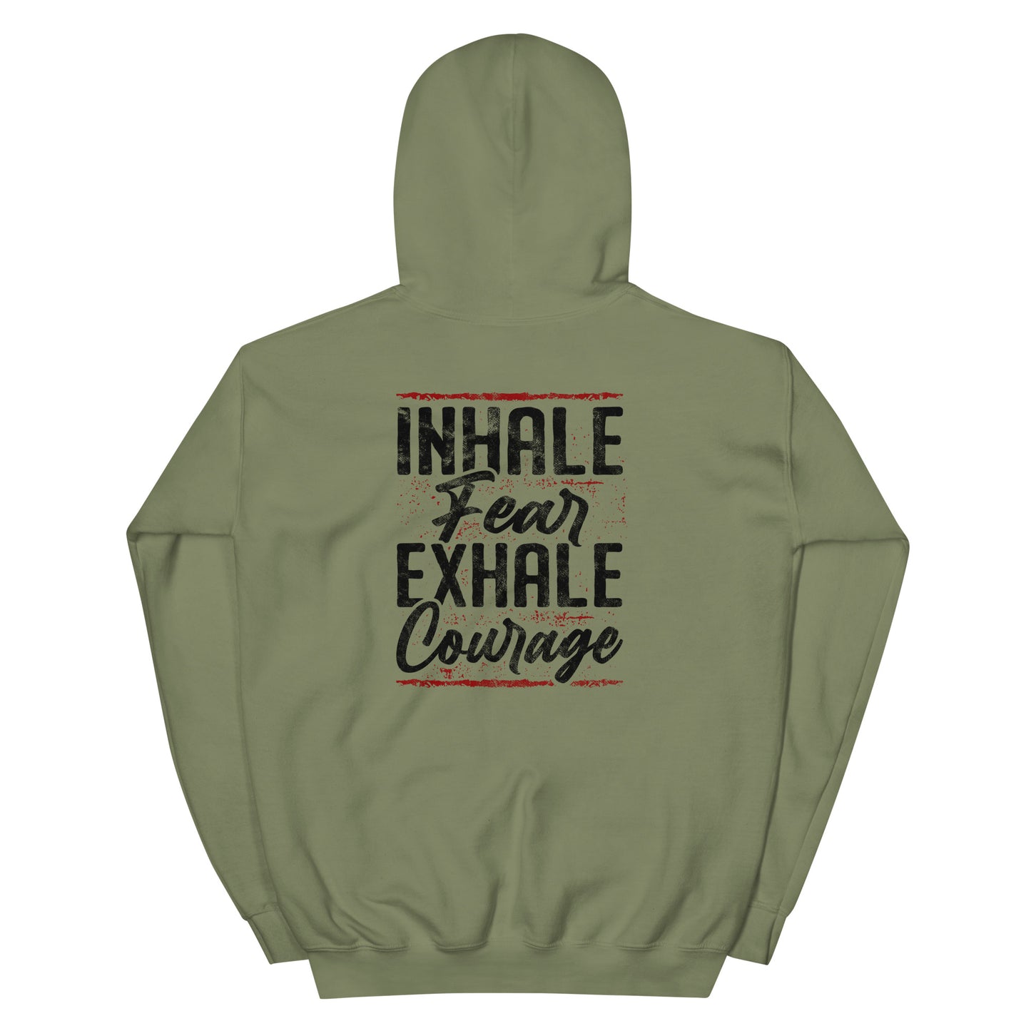 Inhale Fear Unisex Light Hoodie