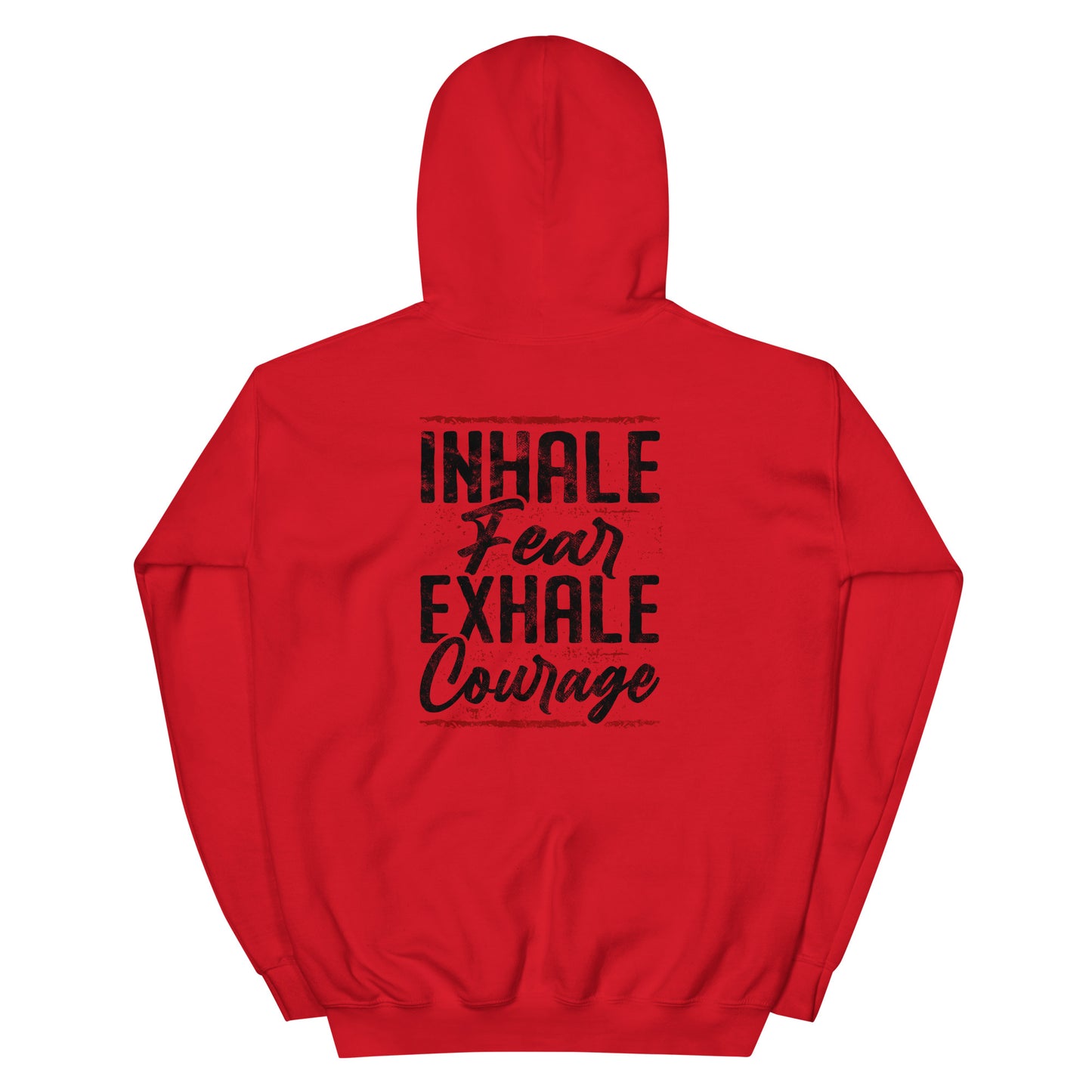 Inhale Fear Unisex Light Hoodie