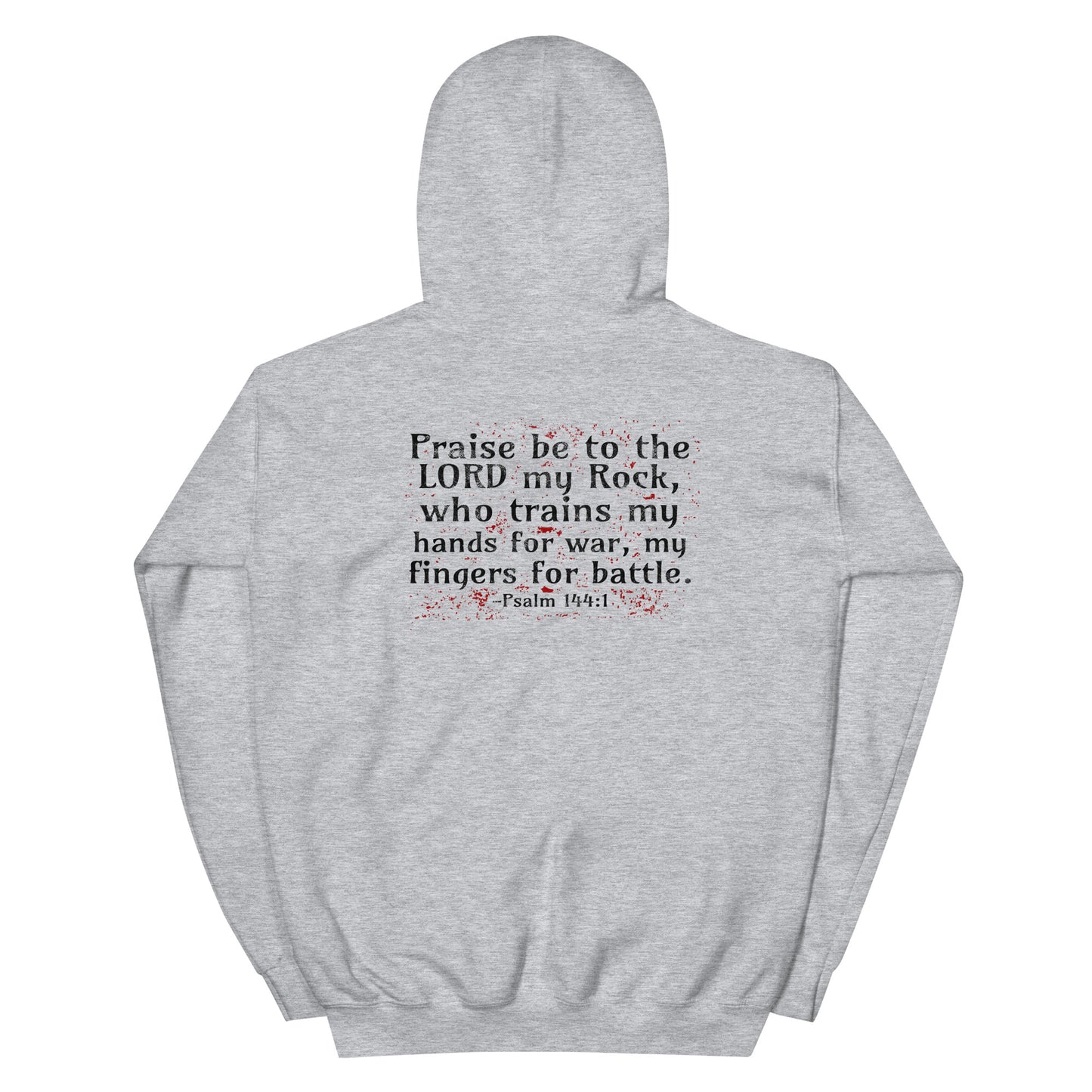 Psalm Verse Unisex Light Hoodie