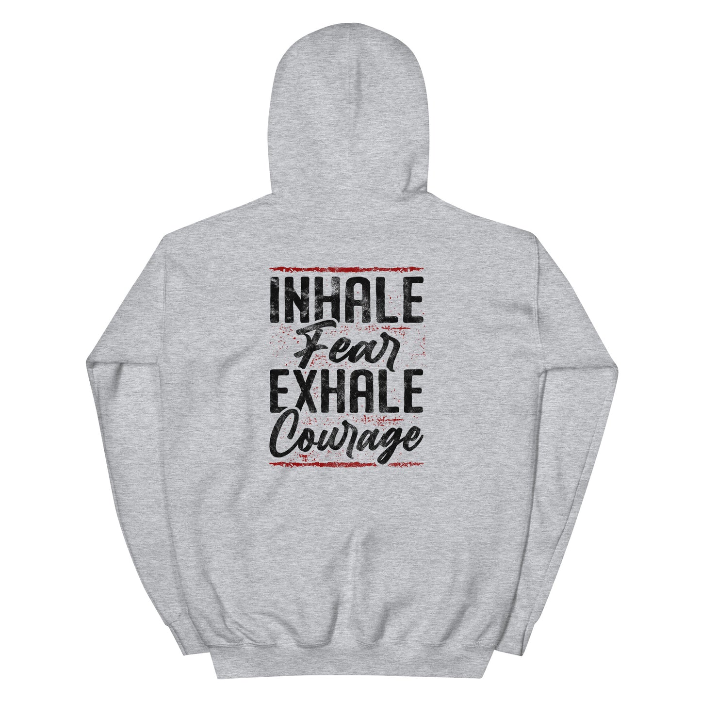 Inhale Fear Unisex Light Hoodie