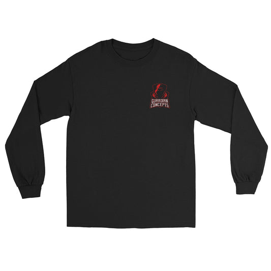 This We'll Defend Men’s Long Sleeve Dark Shirt