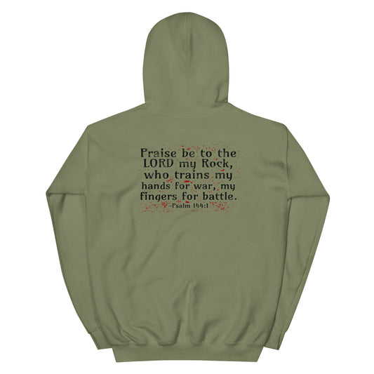 Psalm Verse Unisex Light Hoodie